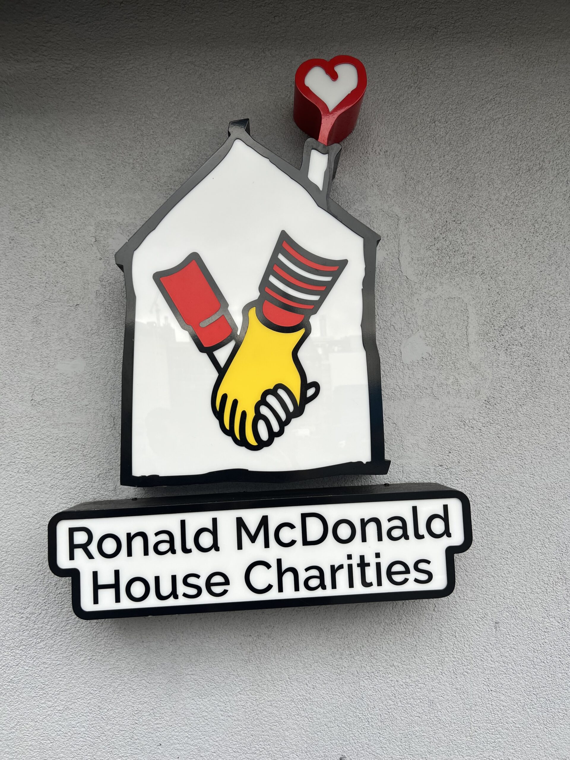 Rmhc Cheque MSS deliver cheque to Ronald McDonald House Charity - Midland Scaffolding